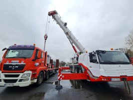 Dźwig 100t Żuraw samojezdny Jasło  Krosno Sanok