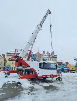 Żuraw samojezdny 100ton Gorlice Jasło  Krosno 