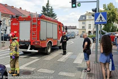 2-latka potrącona na przejściu dla pieszych w Jaśle