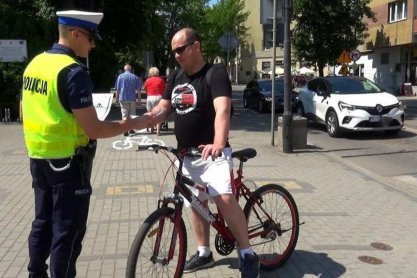 Akcja jasielskiej policji „Bądź rozważny na drodze”