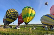 Balony nad Krosnem 2025. Popołudniowy start 1 maja