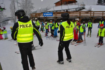 "Bezpieczne ferie 2022" - działania prowadzone przez podkarpackich policjantów