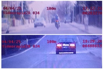 Motocyklista i kierowca BMW przekroczyli prędkość. Stracili prawo jazdy