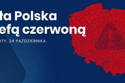 Cała Polska strefą czerwoną