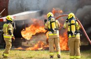 Ćwiczenia służb ratunkowych na lotnisku Rzeszów-Jasionka