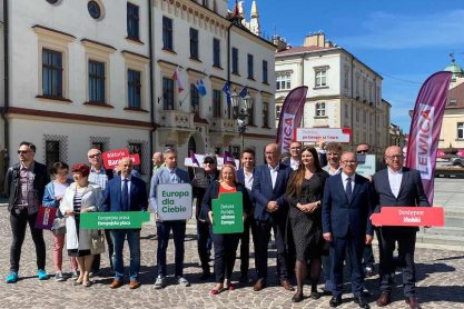 Czarzasty: Lewica idzie do PE po godną pracę i dostępne mieszkania