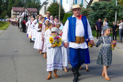 Dożynki i otwarcie parku w Skołyszynie