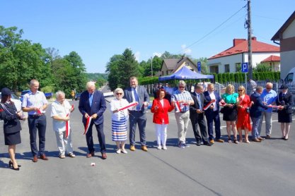 Droga we Wróblowej już po remoncie