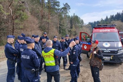 Dron z chemikaliami i zaginiony turysta. Ćwiczenia służb ratowniczych w gminie Dukla