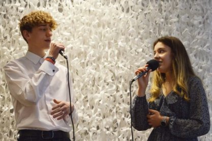 Duet z JDK na podium I Międzynarodowego Festiwalu Piosenki "My Song"