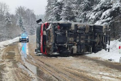 Dziewięć kolizji w ciągu jednego dnia