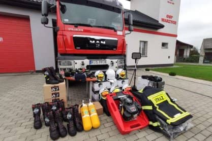 Gmina Jasło. Specjalistyczne wyposażenie dla jednostek OSP