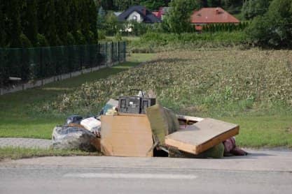 Gmina Kołaczyce. Odbiór odpadów popowodziowych