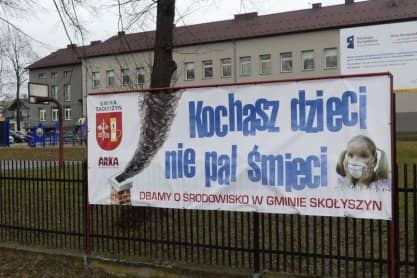 Gmina Skołyszyn. Kochasz dzieci – nie pal śmieci