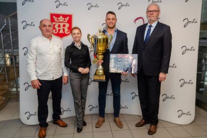 Gratulacje dla Mistrza Świata Kamila Mastaj od burmistrza Jasła