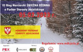 III Bieg Narciarski "Śnieżna Ożenna" o Puchar Starosty Jasielskiego - zapowiedź