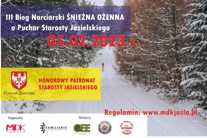 III Bieg Narciarski "Śnieżna Ożenna" o Puchar Starosty Jasielskiego - zapowiedź