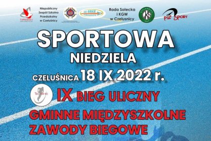 IX Bieg Uliczny w Czeluśnicy - zapowiedź