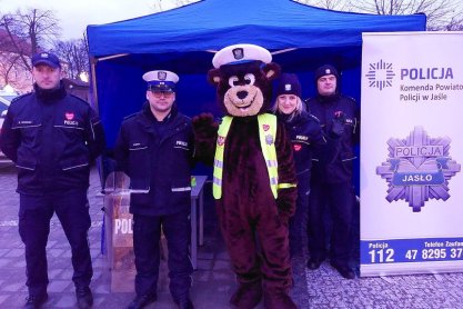 Jasielscy policjanci grali z WOŚP