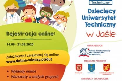 Jasło. Powstaje filia Dziecięcego Uniwersytetu Technicznego