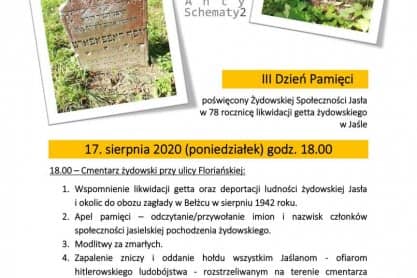 Jasło. W 78. rocznicę likwidacji getta - III Dzień Pamięci