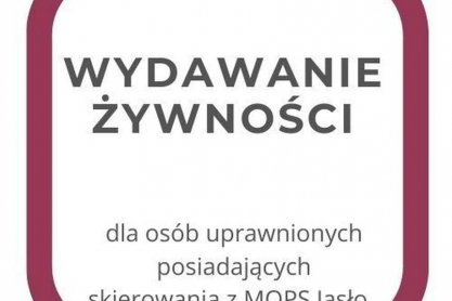 Jasło. Wydawanie żywności