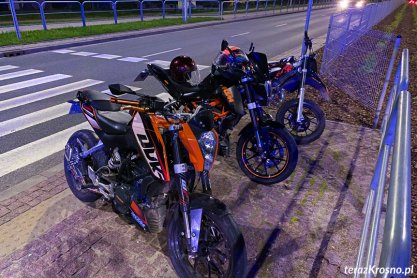 Jechali na "maka" do Krosna. Kolizja dwóch motocyklistów