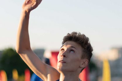 Lekkoatletyka. Michał Zieleń mistrzem Polski juniorów