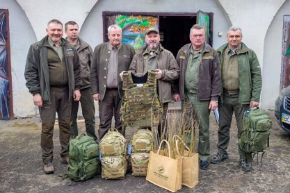 Leśnicy wsparli swoich ukraińskich kolegów