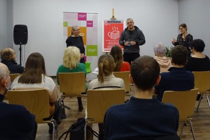 Łukasz Orbitowski był gościem MBP w Jaśle