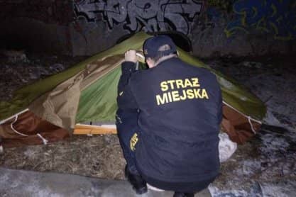 Miejsca koczowania bezdomnych pod okiem Straży Miejskiej w Jaśle
