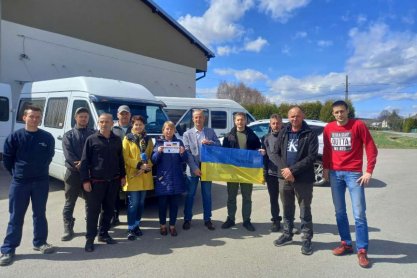 Mieszkańcy Gminy Jasło przekazali dary na Ukrainę
