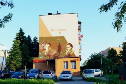 Mural Krzysztofa Kamila Baczyńskiego w Jaśle