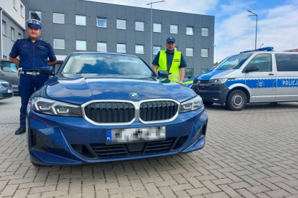 Nieoznakowane BMW na drogach powiatu jasielskiego. Policja i WITD działają wspólnie