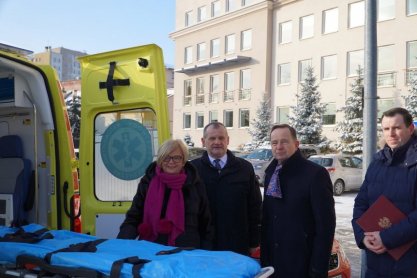 Nowe karetki dla Wojewódzkiej Stacji Pogotowia Ratunkowego w Rzeszowie