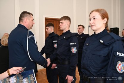 Nowi policjanci złożyli ślubowanie