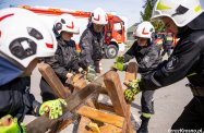 OSP Pustyny zwyciężyły w Międzynarodowych Zawodach w Działaniach Ratowniczych
