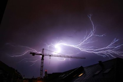 Burze z gradem - ostrzeżenie meteorologiczne