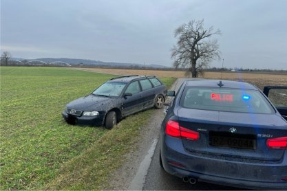 Pijany mieszkaniec powiatu rzeszowskiego wjechał do rowu