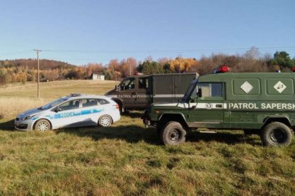 Podczas prac znaleziono pocisk artyleryjski