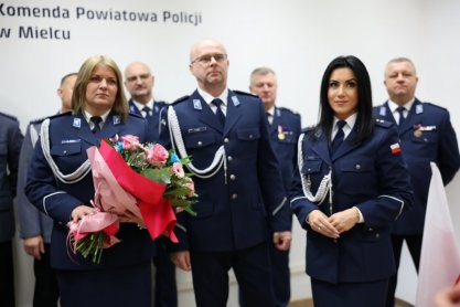 Podkomisarz Barbara Tomas nowym zastępcą Komendanta Powiatowego Policji w Mielcu