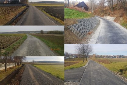 Podsumowanie remontów dróg wewnętrznych w 2021 roku w gminie Tarnowiec
