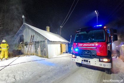 Potok. Pożar budynku mieszkalnego