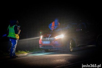 Potrącenie pieszego w Trzcinicy