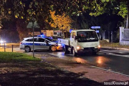 Potrącenie pieszej w Jedliczu