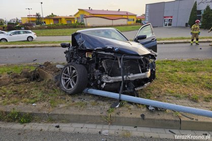 Poważny wypadek w Krośnie