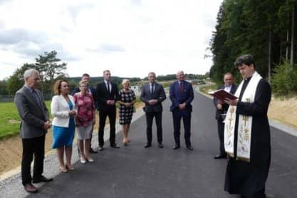 Powiat jasielski. Zakończony remont drogi Lisów - Święcany