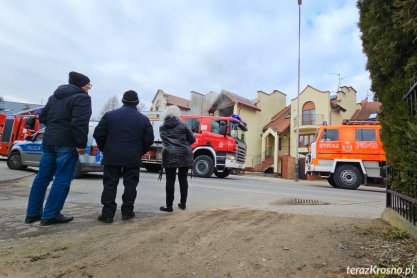 Pożar pustostanu przy Lenarta