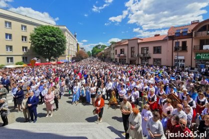 Procesja Bożego Ciała w Jaśle