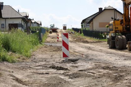Przebudowa drogi w Niegłowicach